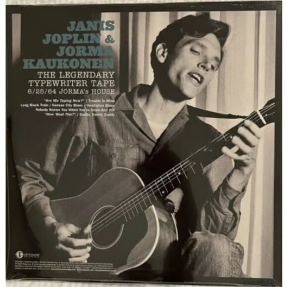 Janis Joplin & Jorma Kaukonen The Legendary Typewriter Tape LP ~ RSD 2022 ~ New! - Picture 2 of 2